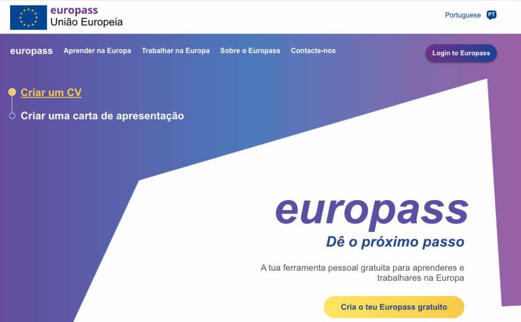 como-criar-um-curriculo-Europass