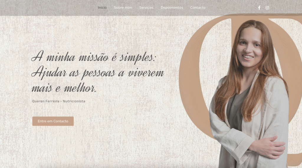 Site Queren Nutricionista