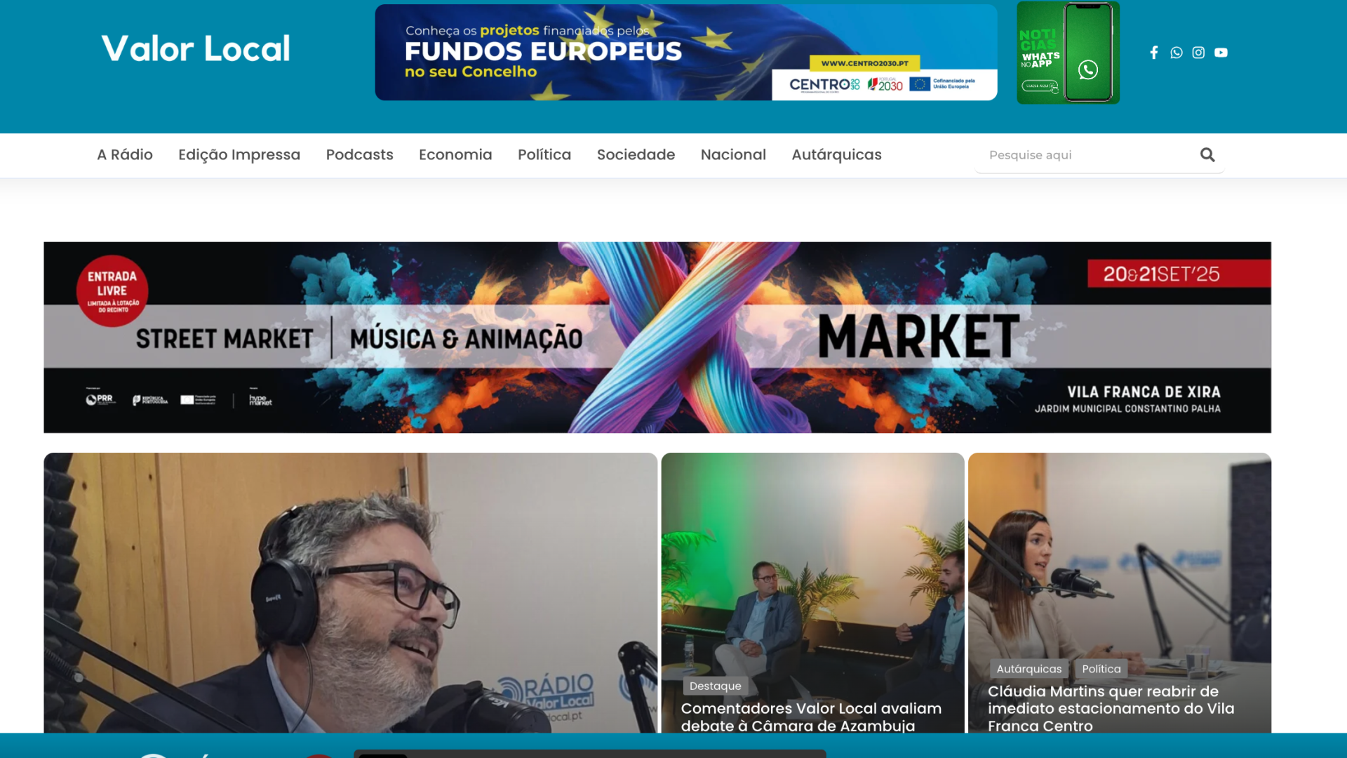 Site – Jornal e Rádio Valor Local