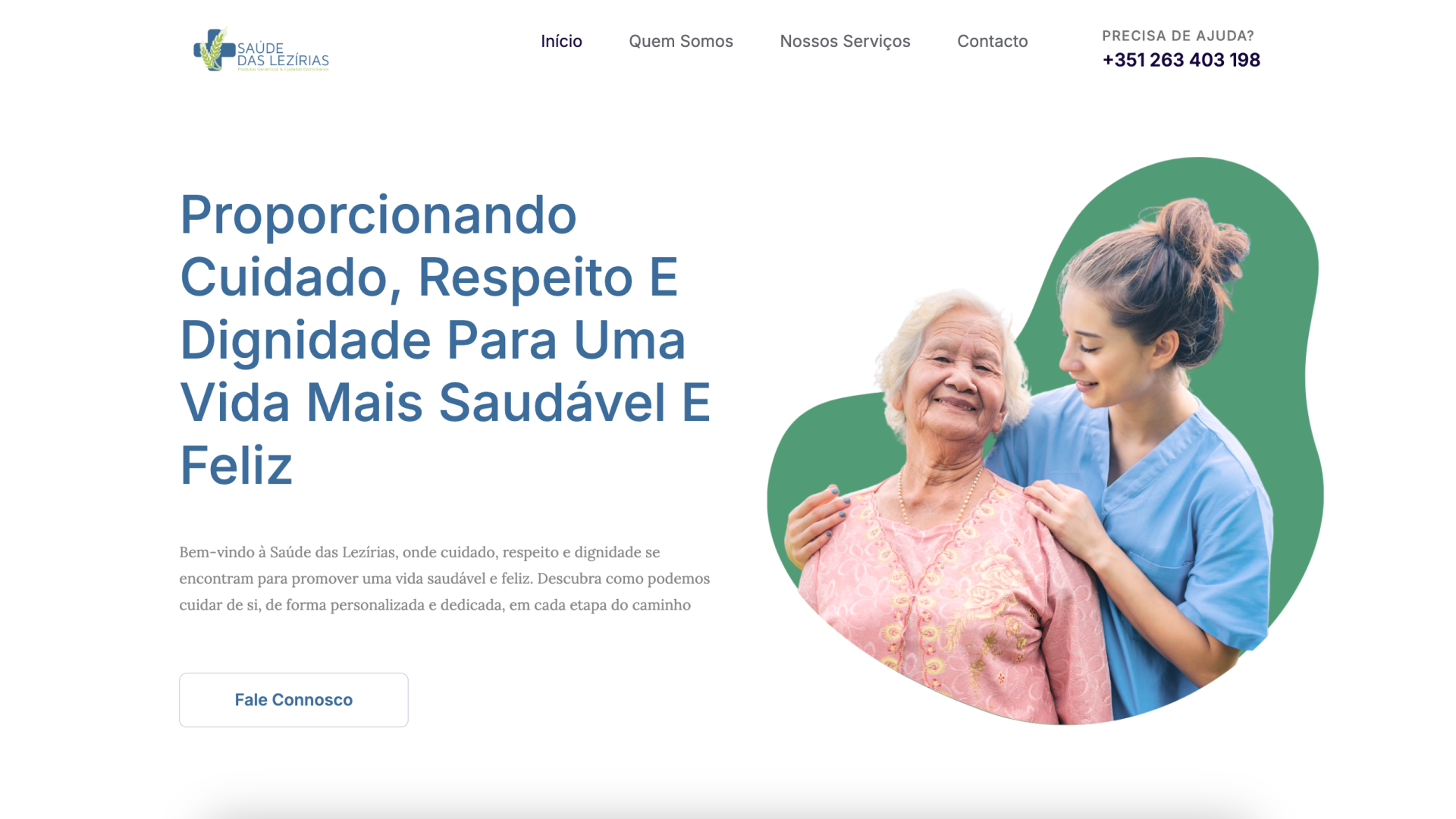 Site – Saúde das Lezírias